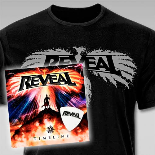 Pack CD + Camiseta - Reveal